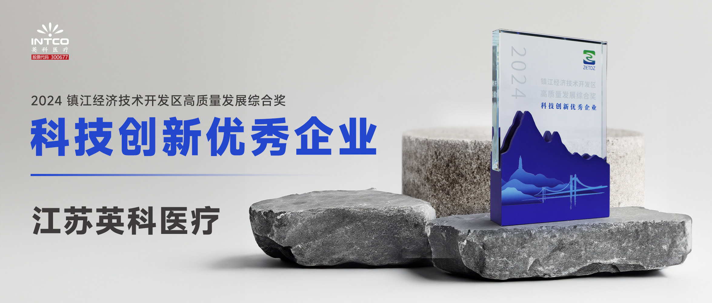 江苏游艇会yth206医疗荣膺宜昌经济技术开发区“高质量发展综合奖-科技创新优良企业”